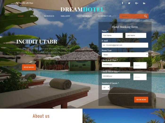 Online hotel booking websites with user-friendly interfaces