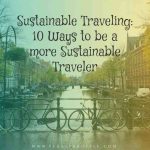 Tips for sustainable travel